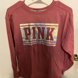 Victoria’s Secret PINK crew neck sweater.